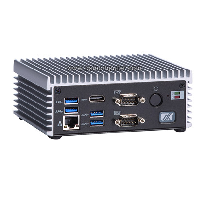 eBOX560-500-FL Fanless Embedded PC with Core™ i7-6600U 3.4 GHz/ i5-6300U 3 GHz/Celeron® 3955U 2.0 GHz Skylake