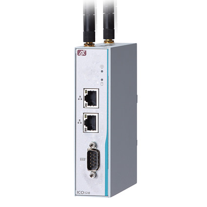 ICO120-83D Robust DIN-Rail Embedded Computer