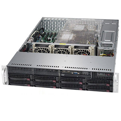 Supermicro SuperServer 6029P-TRT w/ 8x 3.5" SATA3 Drive Bays 2x 10GBase-T LAN Ports