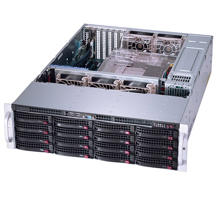 Supermicro SuperStorage Server 6039P-E1CR16H w/ 16x 3.5" SAS3/SATA3 Bays 2x 10GbE