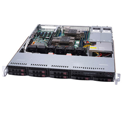 Supermicro SuperServer 1029P-MTR w/ 8x 2.5" Drive Bays and Redundant Power Supply