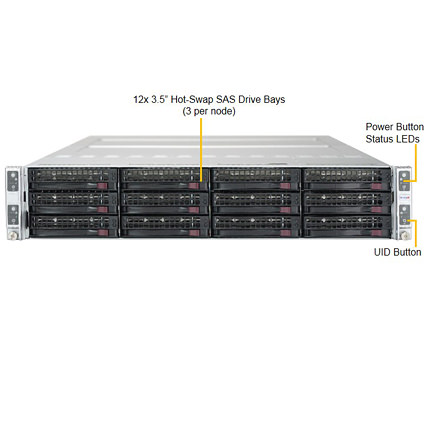 Supermicro 6029TP-HC0R 2U Rackmount Server