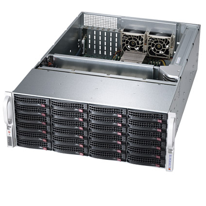 Supermicro SuperStorage Server 6049P-E1CR24H w/ 24x 3.5" SAS3/SATA3 Bays 2x M.2 Slots