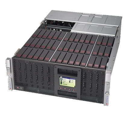 Supermicro SuperStorage Server 6049P-E1CR45H w/ 45x 3.5" SAS3/SATA3 Bays 