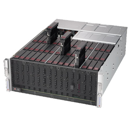 Supermicro SuperStorage Server 5049P-E1CR45L w/ 45x 3.5" SAS3/SATA3 Bays