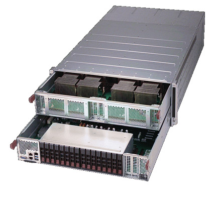 Supermicro SuperServer 4029GP-TVRT 4U Rackmount Server 8x Tesla V100 GPU Support