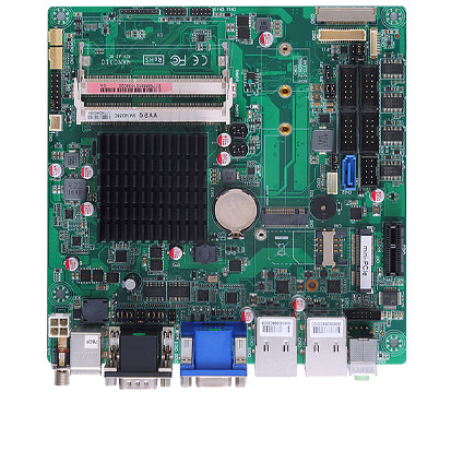 mano310 mini itx motherboard frontview