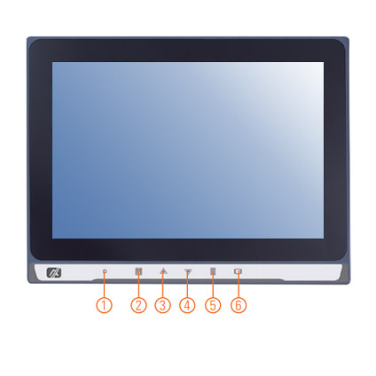 P6103W-V3 10.1" WXGA TFT Widescreen Industrial LCD Monitor