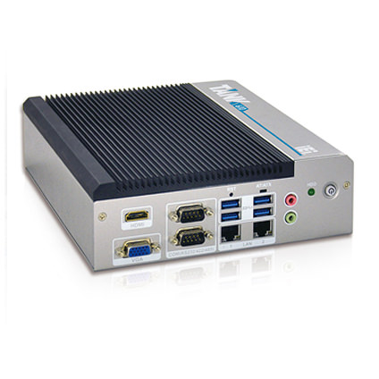 TANK-610-BW Fanless Embedded PC with Intel® Celeron® N3160 Quad Core Processor