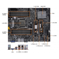 2U Rackmount Computer with Supermicro X11SRA-F Motherboard  