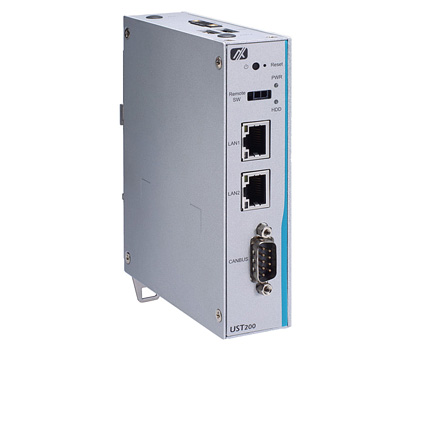 UST200-83H-FL Robust and Compact DIN-rail Fanless Embedded System