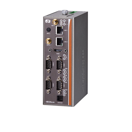 rBOX630 Robust RISC-based Din-rail Fanless Embedded Computer