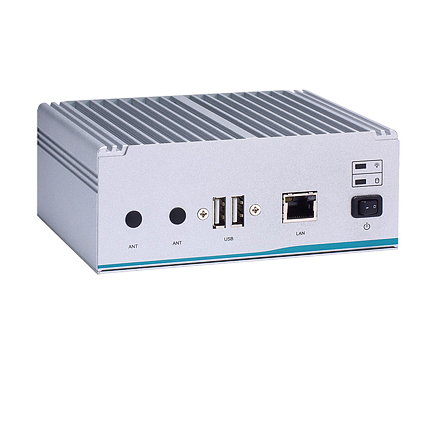 ebox560 52r fl fanless embedded pc frontview