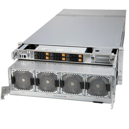 Supermicro A+ Server 4124GO-NART 4U GPU System with NVIDIA HGX A100 8-GPU 40GB/80GB, NVLink