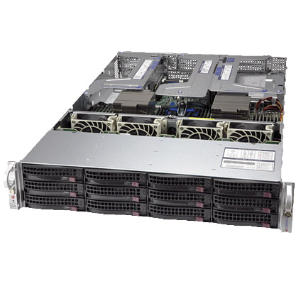 Supermicro A+ Server 2024US-TRT w/ 12x 3.5" Drive Bays 