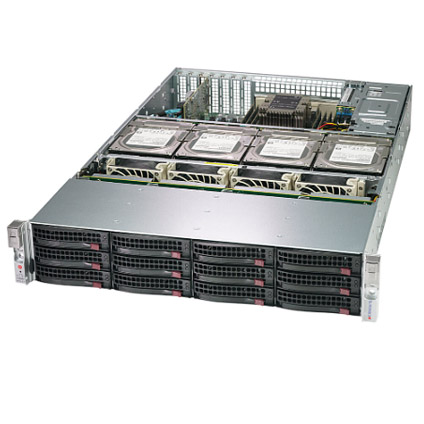 Supermicro Storage SuperServer 620P-ACR16H w/ 16x 3.5" SATA3/SAS3/NVMe Drive Bays