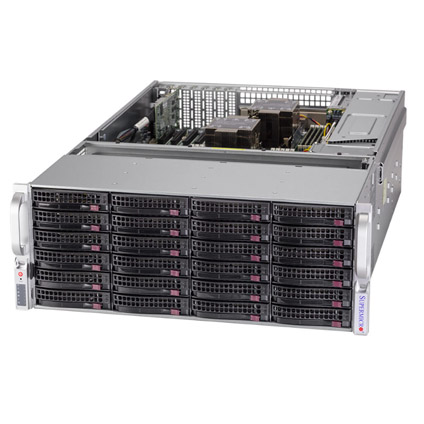 Supermicro Storage SuperServer 640P-E1CR36L w/ 36x 3.5" SATA3/SAS3  Drive Bays