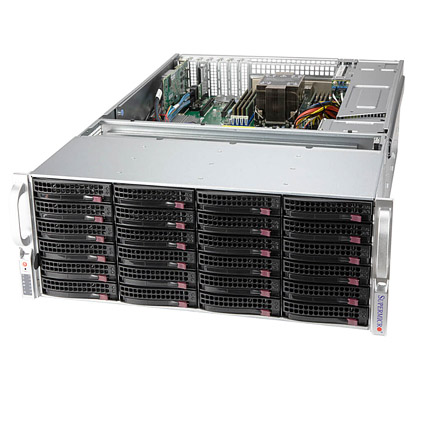Supermicro UP Storage SuperServer 540P-E1CTR36H w/ 36x 3.5" SATA3/SAS3 Drive Bays