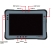 ruggon sol pa501 fully rugged tablet frontview