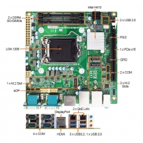 1U Rack Mount Computer with IMB-H410J-ITX Motherboard