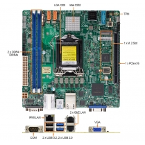 Mini Computer with Supermicro X12STL-IF Motherboard