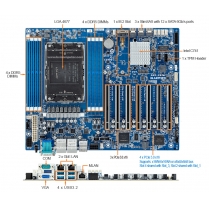 High Performance Workstation With Gigabyte MS03-CE0 Motherboard 