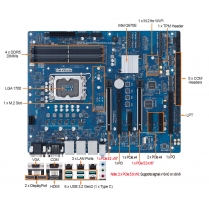 4U Rackmount Computer with ASUS Q670EA-IM-A ATX Motherboard
