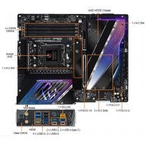 3U Rackmount Computer with ASRock X870E Nova WiFi Motherboard