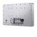 shield 215 stainless steel fanless panel pc rear view