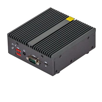 qb n150a fanless embedded computer frontview