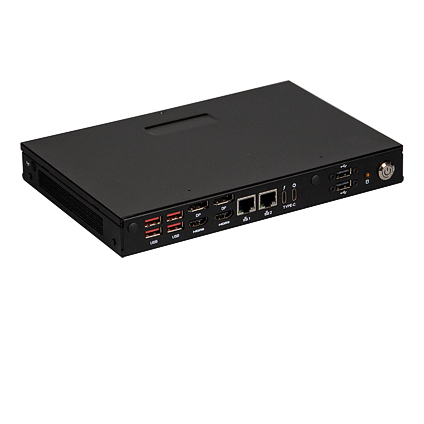 qbix lite tgla1145g7e a1 fanless embedded computer frontview
