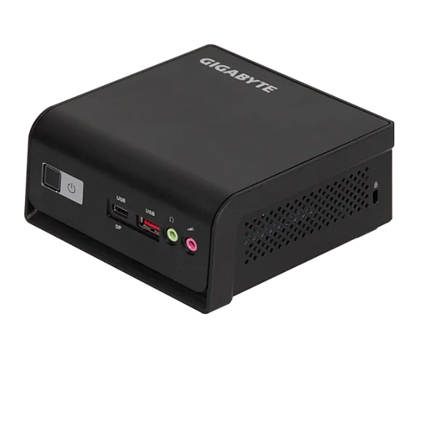 gb btip n150 fanless embedded computer frontview