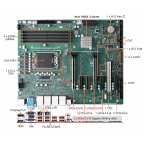 1U Rackmount Computer with MSI MS-CF20 Motherboard