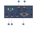 ico150 din rail fanless embedded computer top view