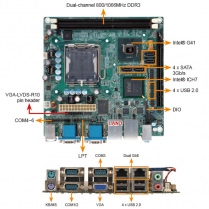KINO-G410 Industrial Mini-ITX Motherboard